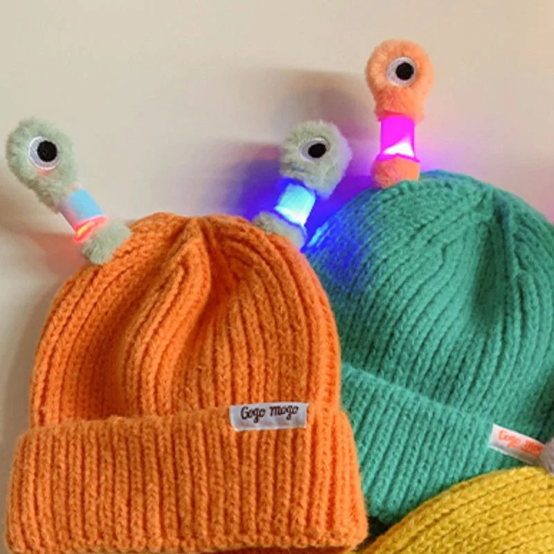 Glow in the Dark Little Monster Woolly Hat