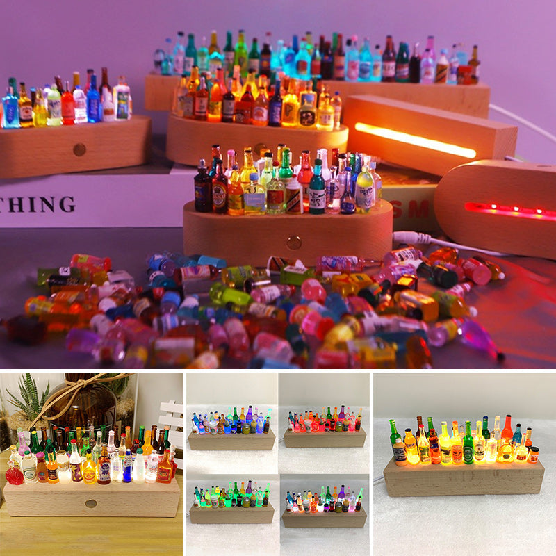 Creative Ornament Wine Bottle Night Light Decoration