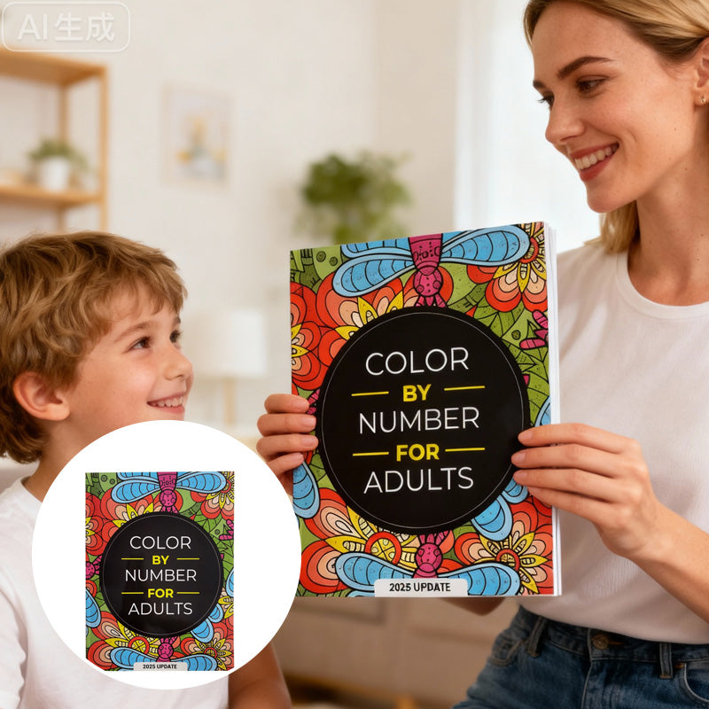 Color By Number For Adult Relaxation