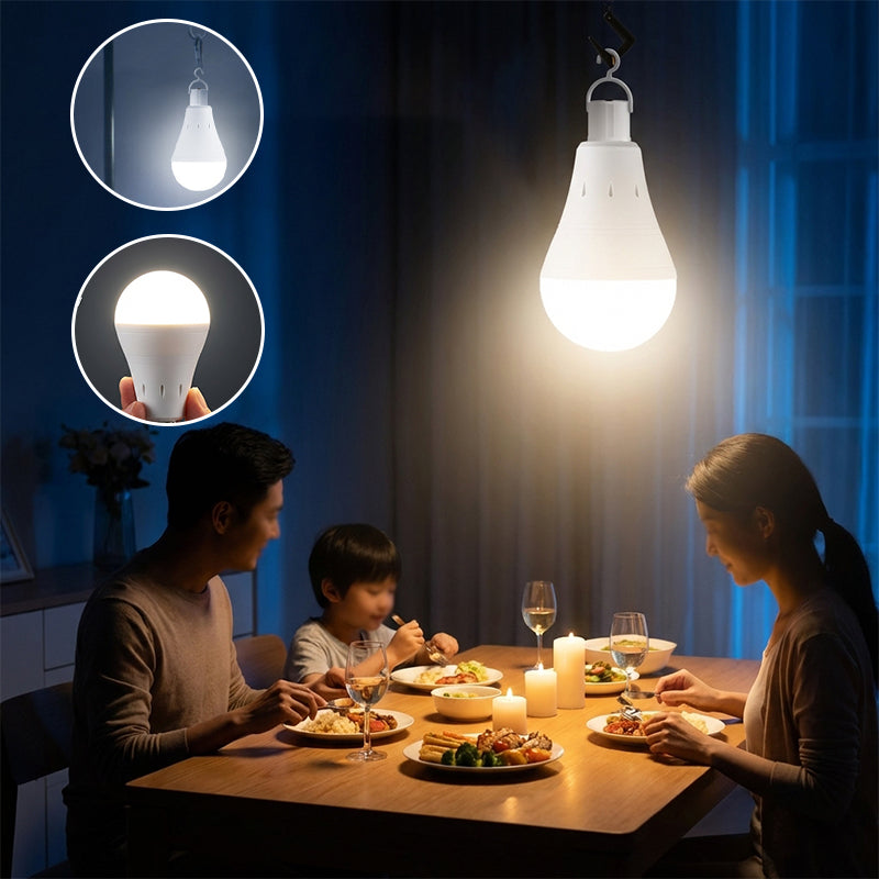 Emergency LED Bulb with Hook