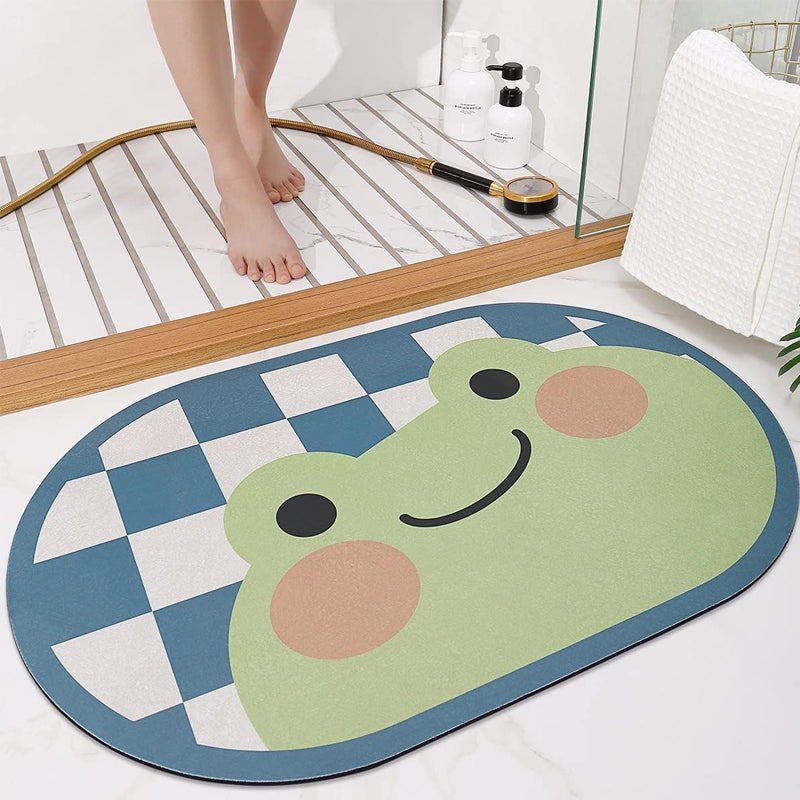 Microfiber non-slip cartoon floor mat