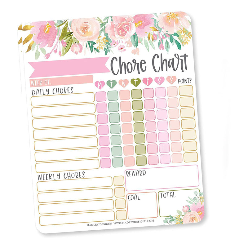Children's Chore Chart Fridge Magnets