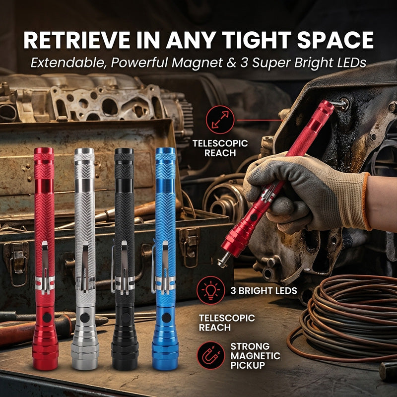 Outdoor Flexible-Neck Work Flashlight