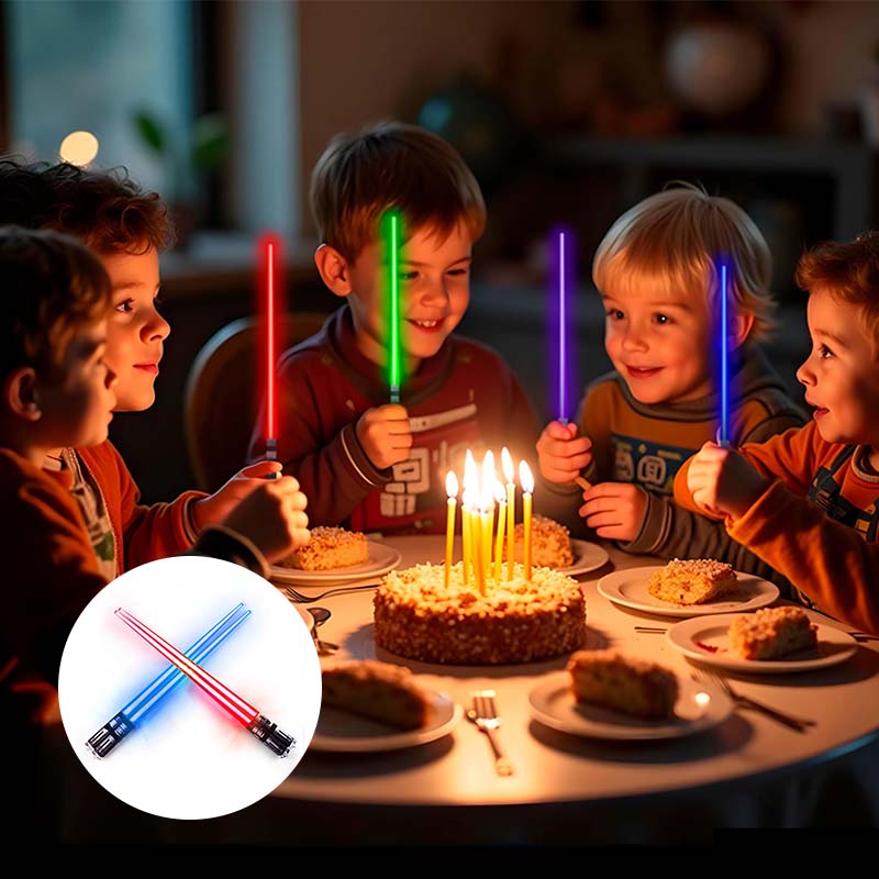 9-Color LED Light-Up Chopsticks
