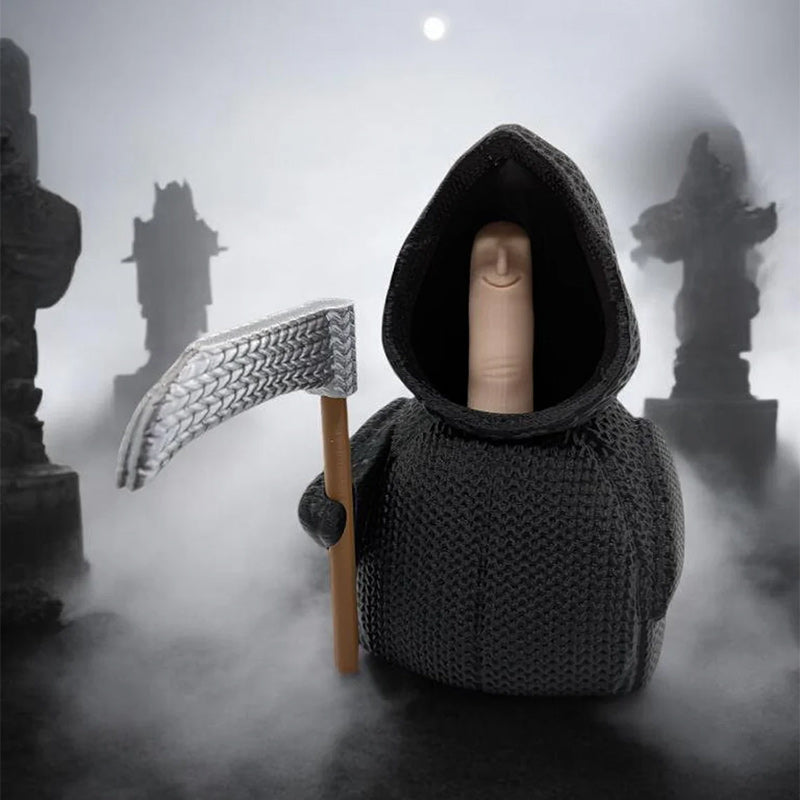 Mr Nice Guy - Knitted Grim Reaper