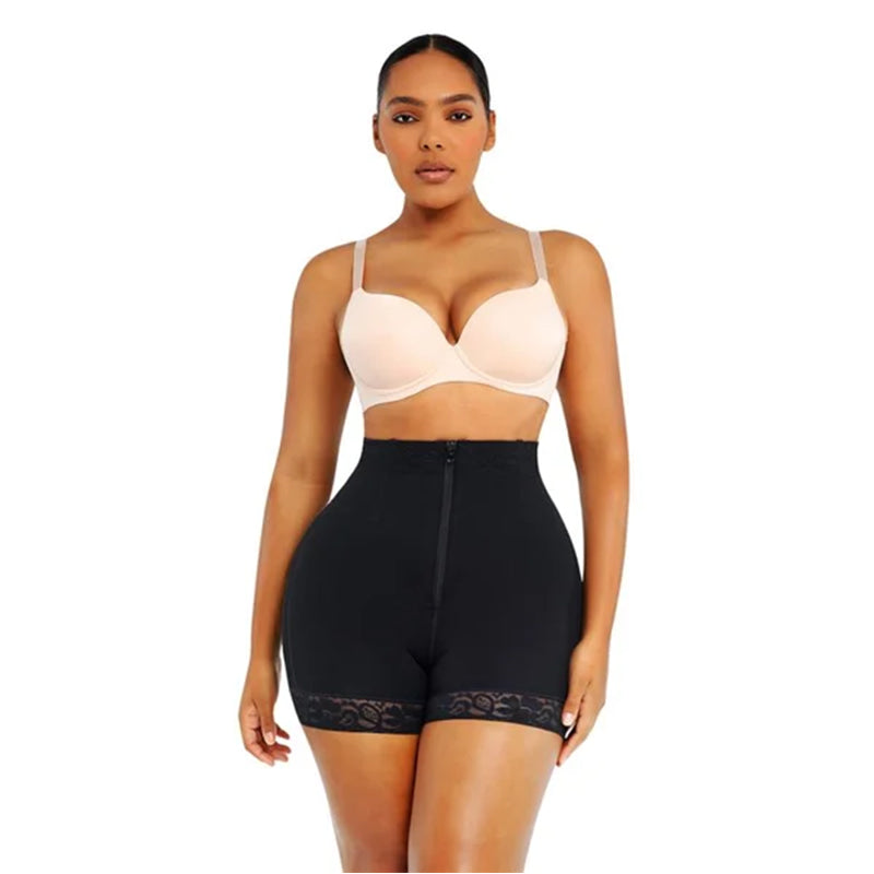 Lace Steel Boned Butt Enhancer Shorts Shapewear Womenswear