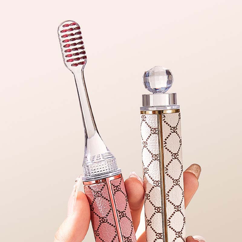 Lipstick Style Portable Toothbrush