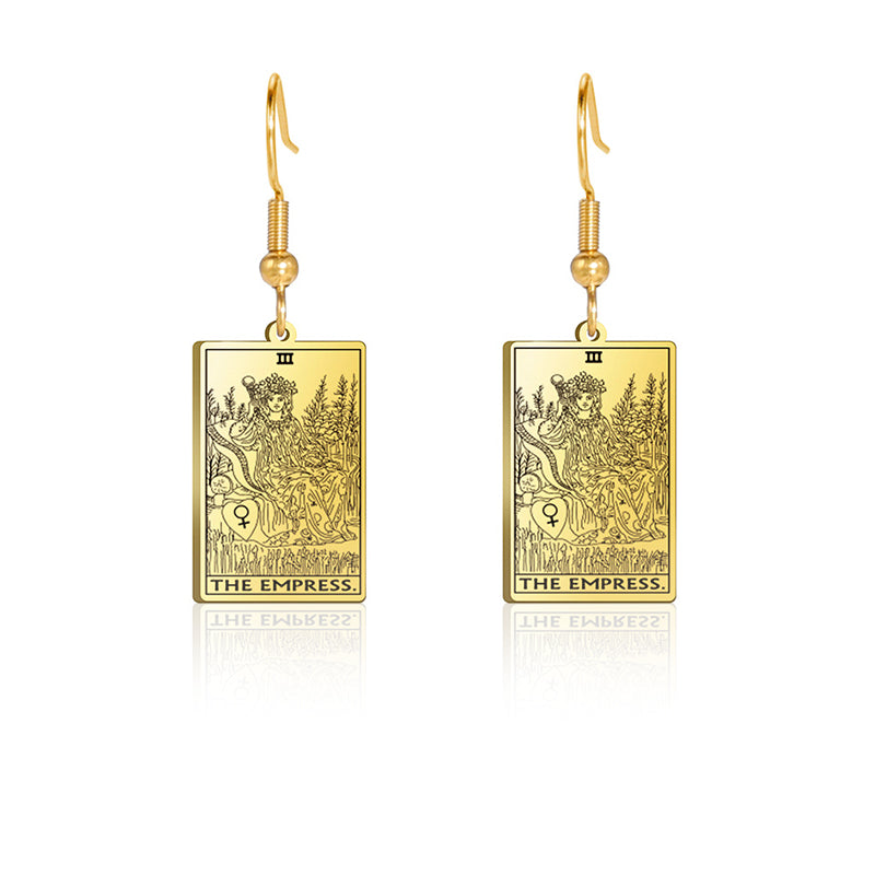 Tarot Card Earrings