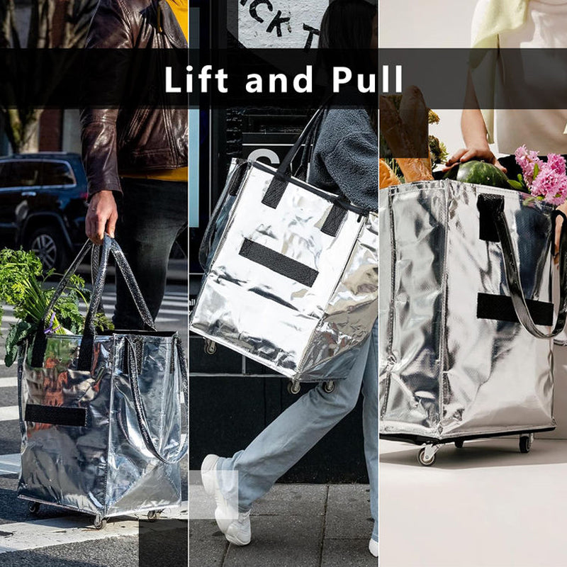 Portable Supermarket Shopping Cart