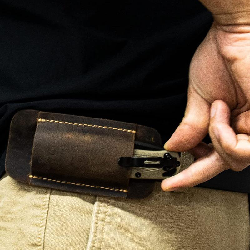 Leather Knife Holder for Belt