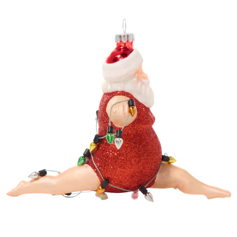 Funny sculptural Christmas ornaments