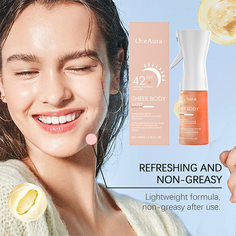 Sheer Body Mist Sunscreen