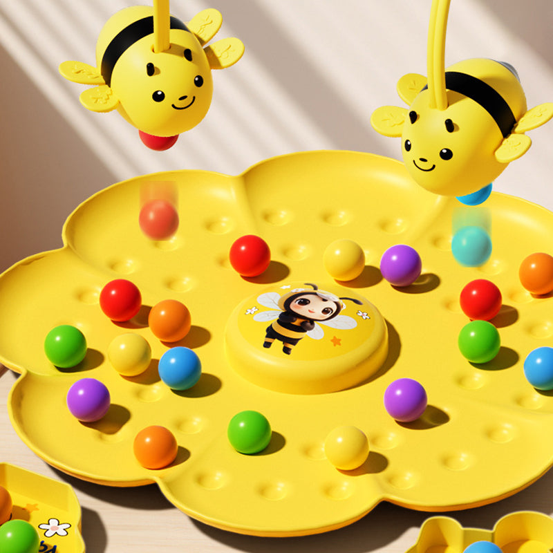 Multifunctional Magnetic Bee Toy String Game