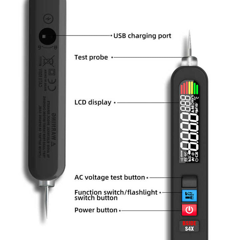 Digital Rechargeable Intelligent Voltage Pen
