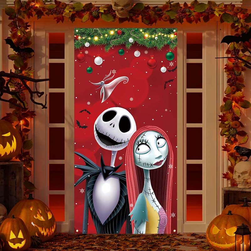 The Nightmare Before Christmas Door Curtain