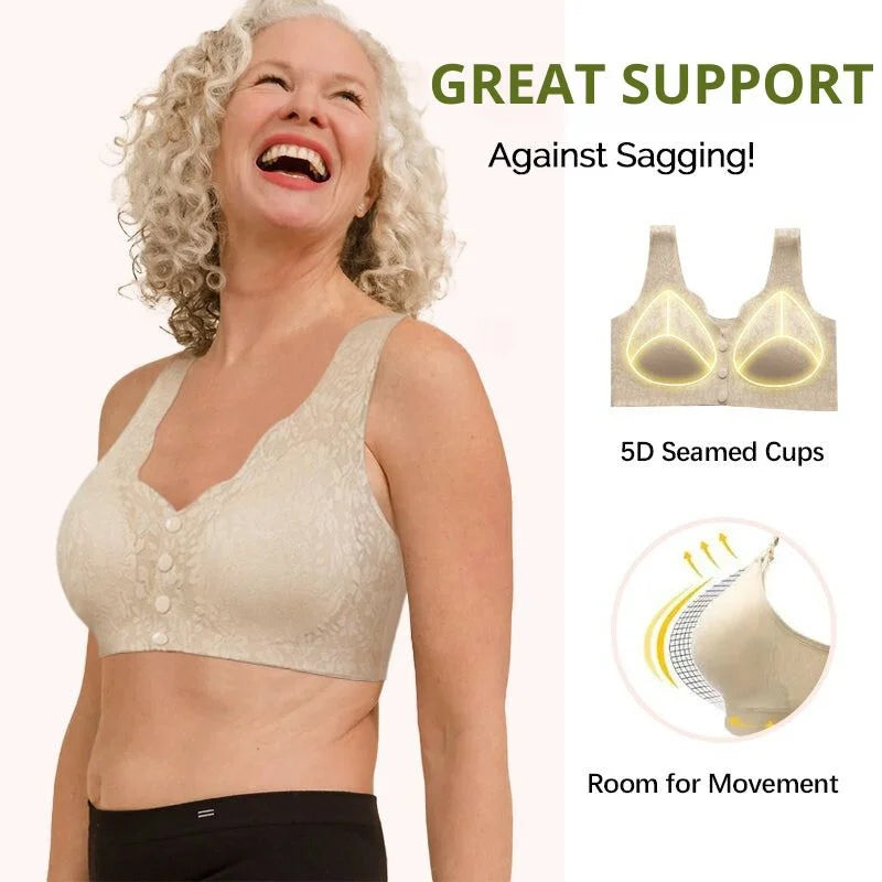 Zero Feel Lace Full Coverage Front Closure Bra