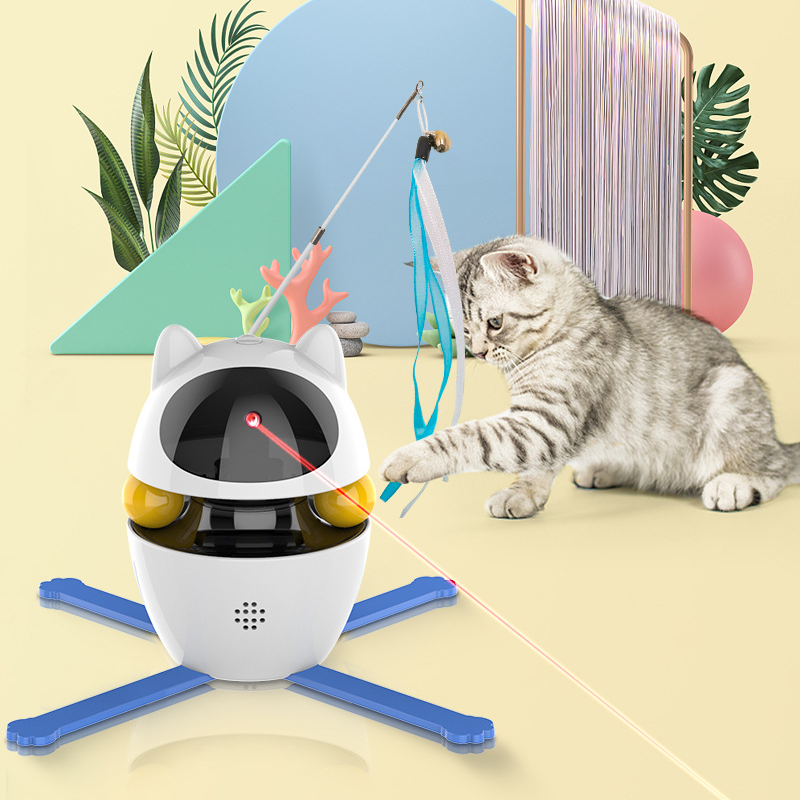 Cat Teaser Leaky Ball