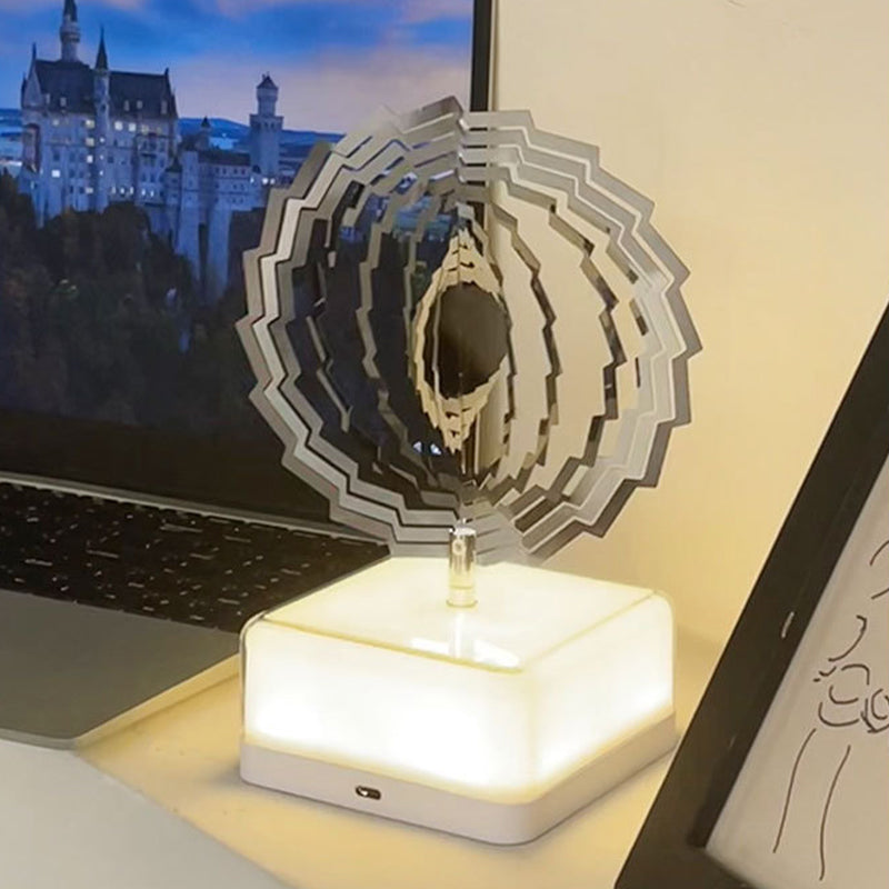 Metal Rotating Ambient Light