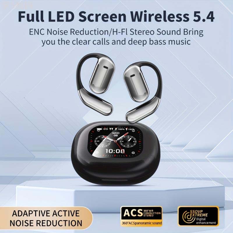 Open Earbuds Touch Screen Control Earbuds