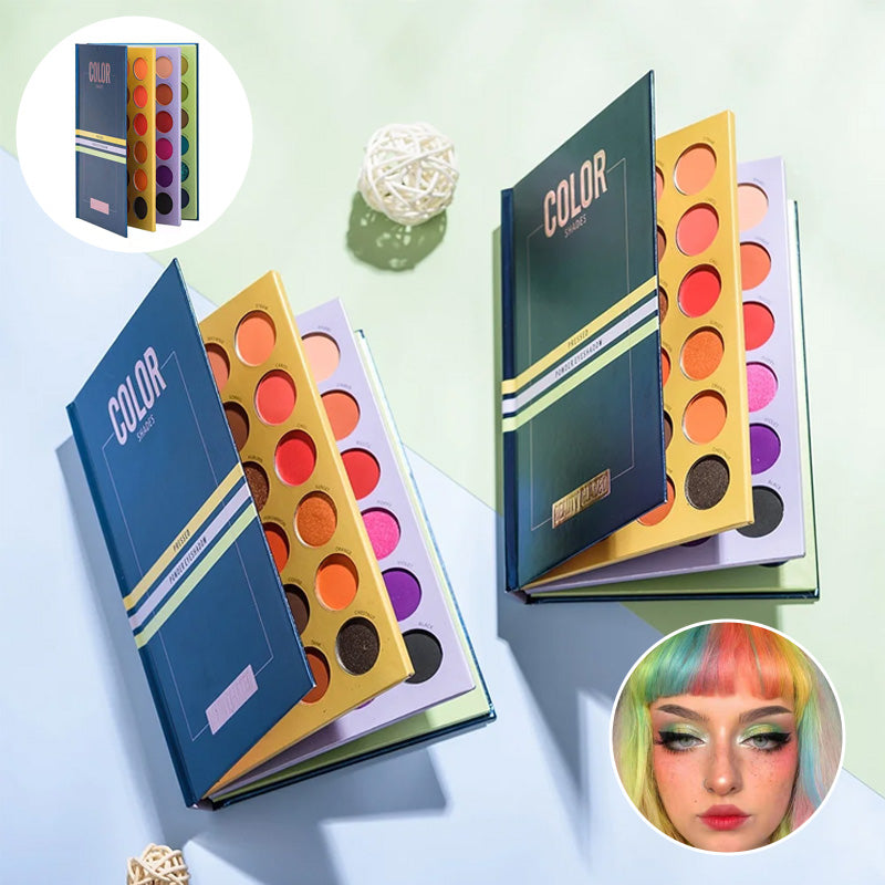 72-Color Book Eyeshadow Palette