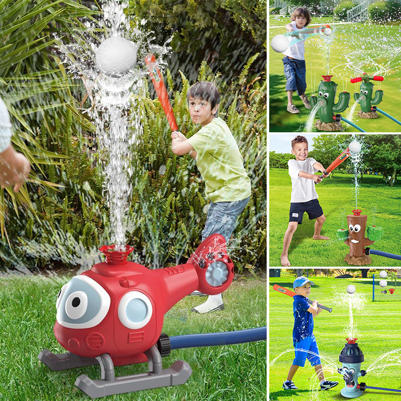 Water Sprinkler Baseball Toy for Kids