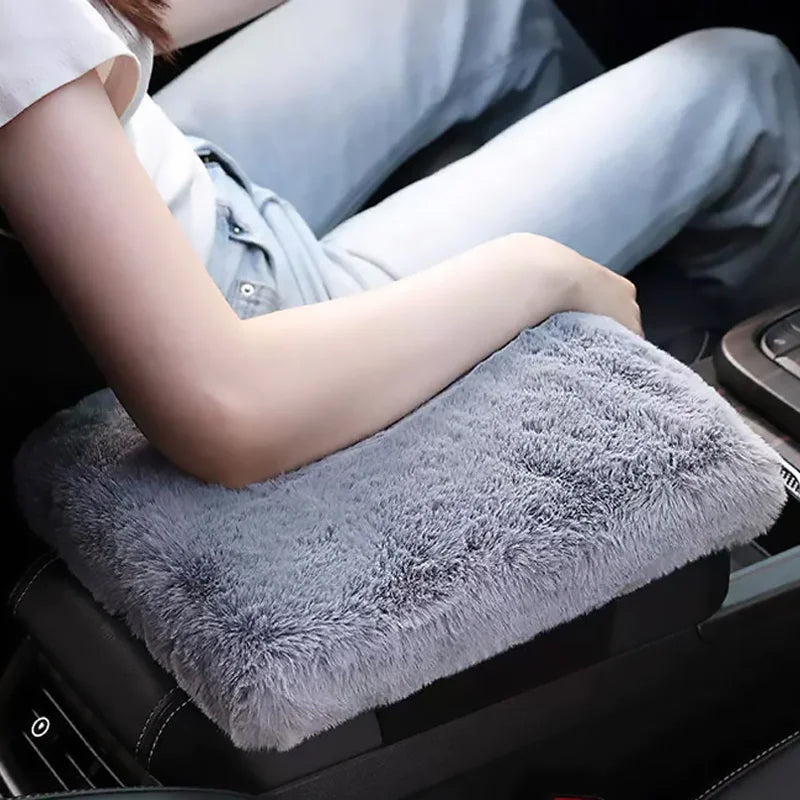 Plush Cover For Car Center Armrest