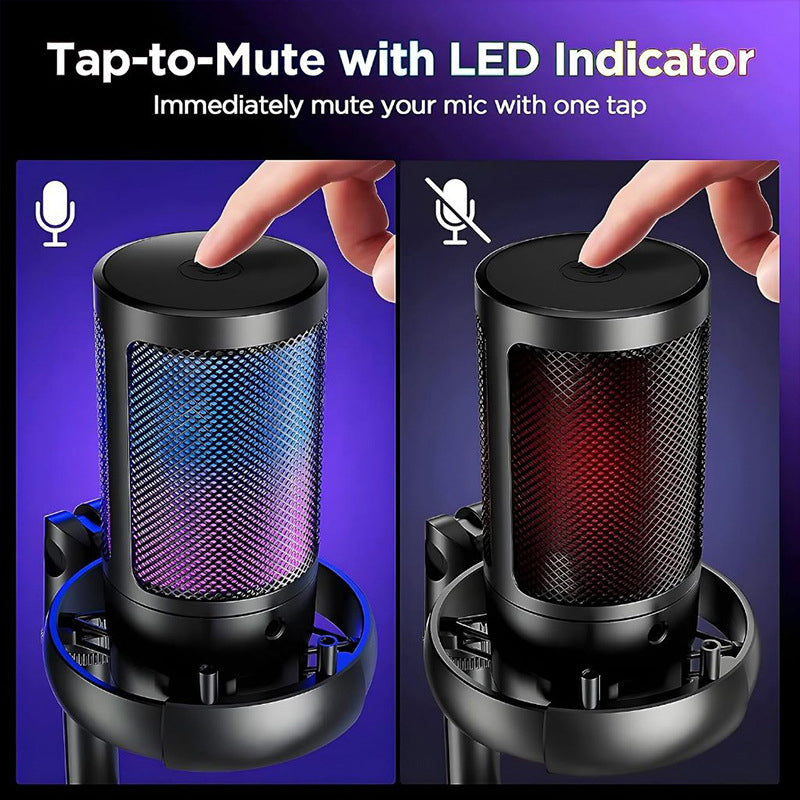 Desktop Mic Stand Portable Foldable Tripod