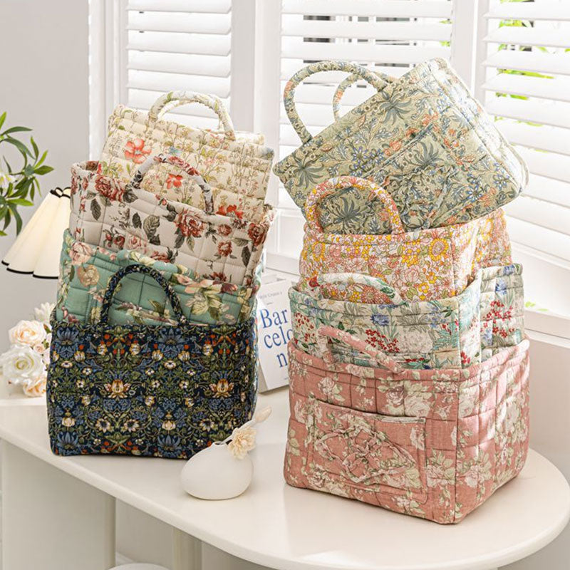 Boho Fabric Storage Basket