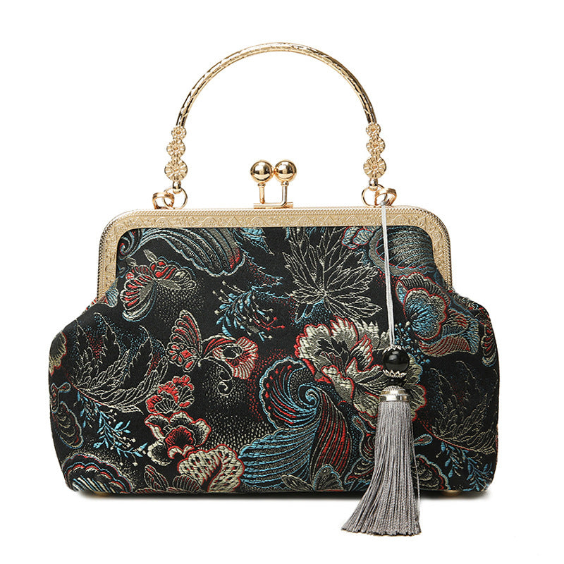 Brocade Elegant Republican Small Handbag