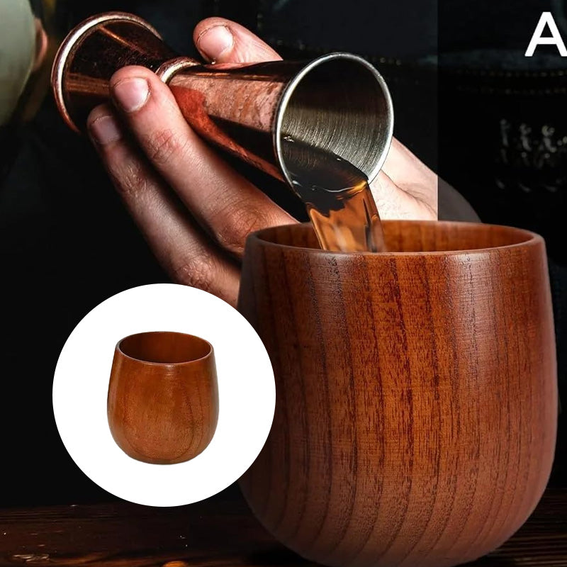 Carbonized Wooden Cup