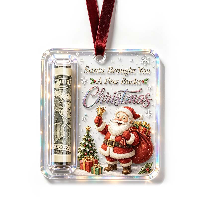Christmas Cash Gift Ornament