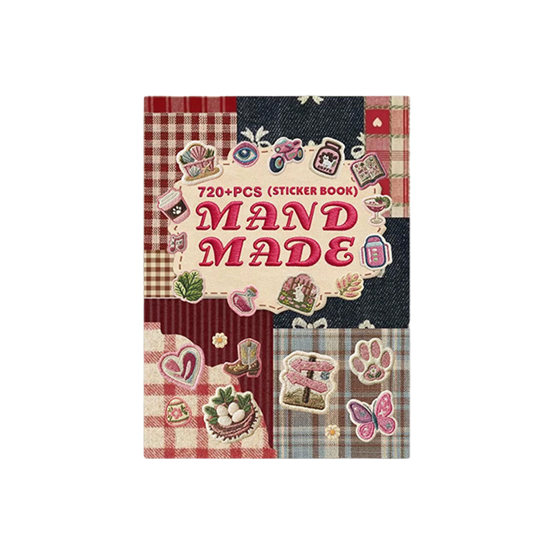 Faux embroidery stickers