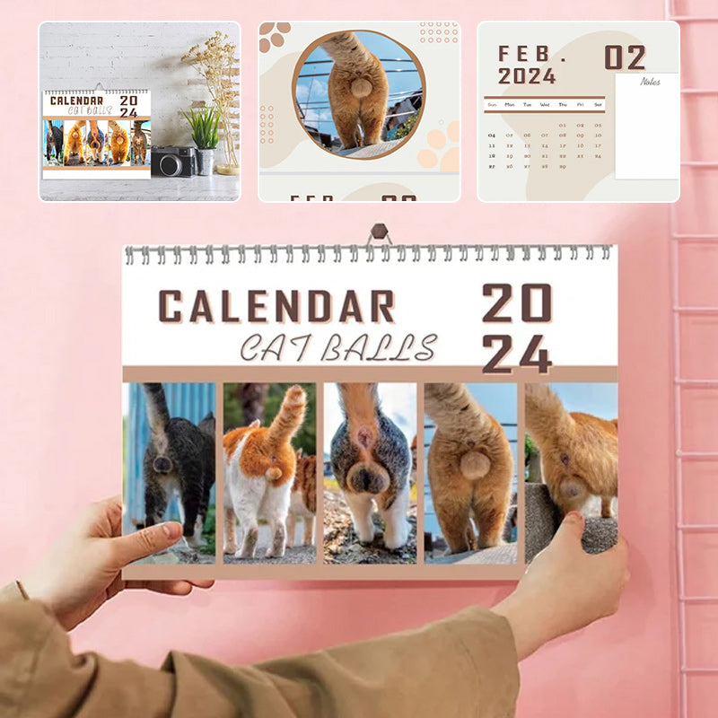 😆Funniest calendar of the century|"Artistic expression" of furry friends🐱