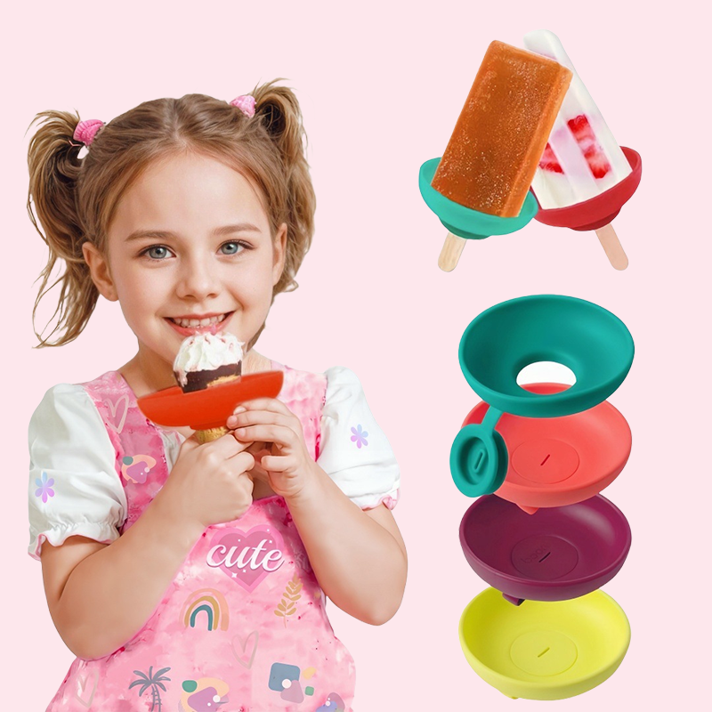 Ice Cream Holder Stand Set