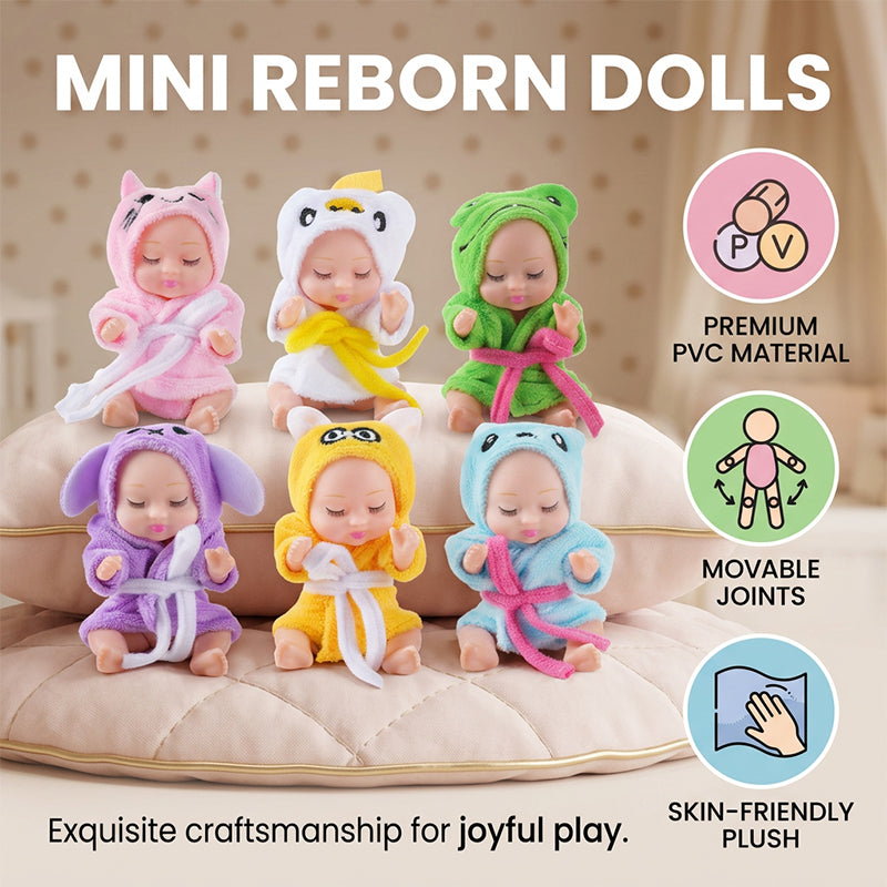 Mini bionic sleeping dolls
