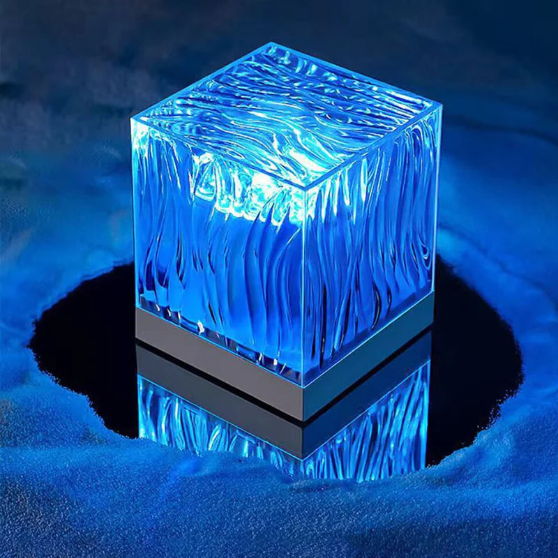 Flame Northern Lights Rotating Mood Light