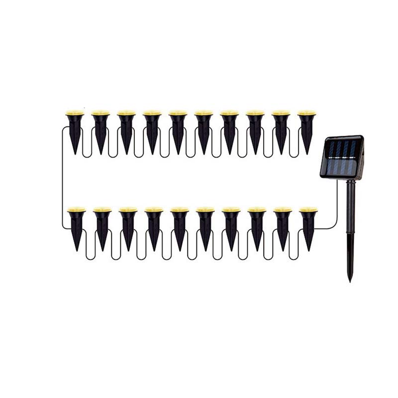 Solar pathway light