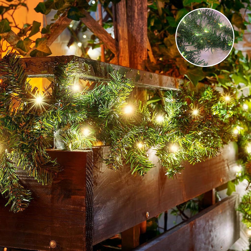 Christmas Tree Rattan Lights