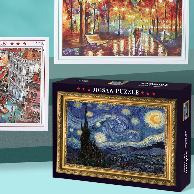 Cartoon Landscape Jigsaw Puzzle