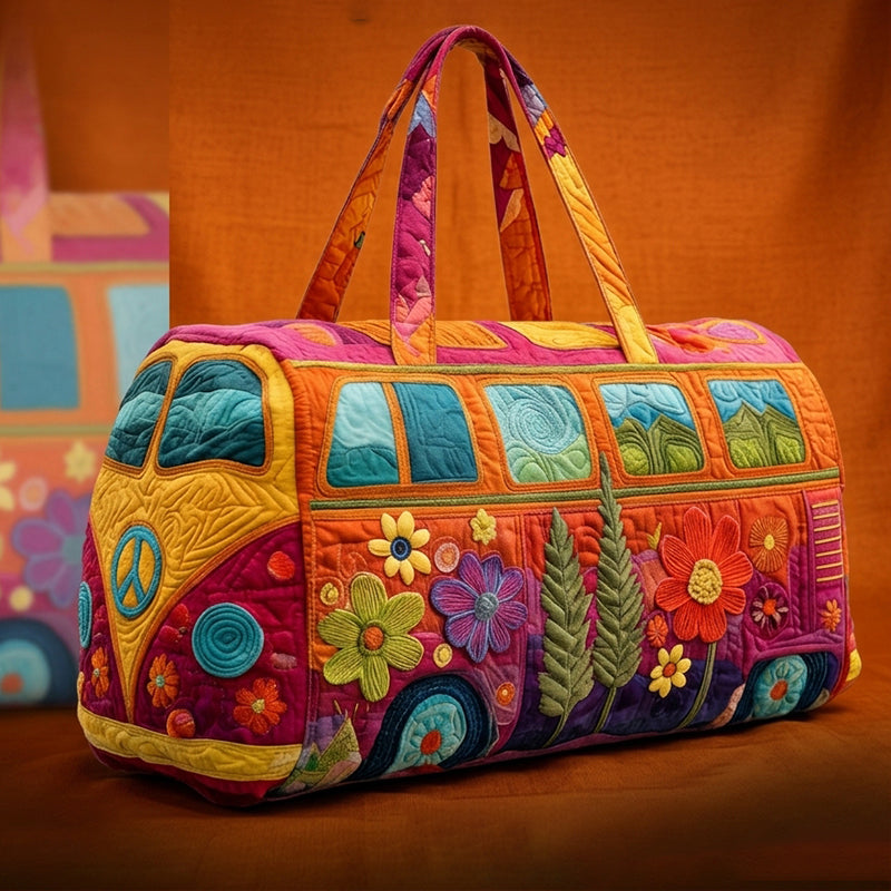 Quilted Multi-Functional Travel & Gym Bag
