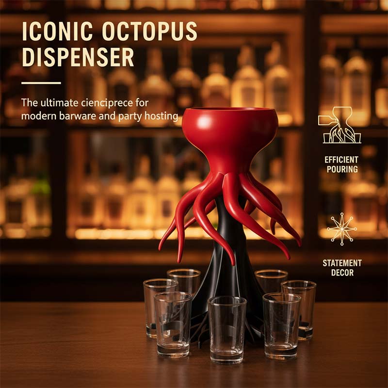 Food Grade Octopus Eight-Head Dispenser