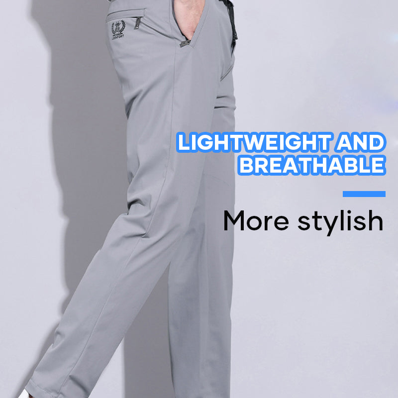 Ice Silk Stretch Pants