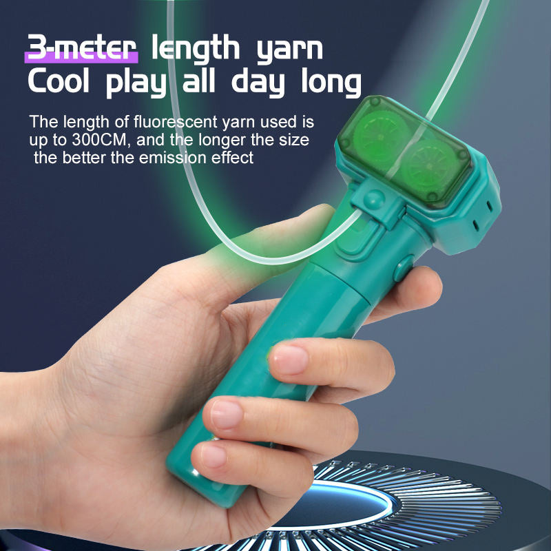 Glow Stick Rope Launcher