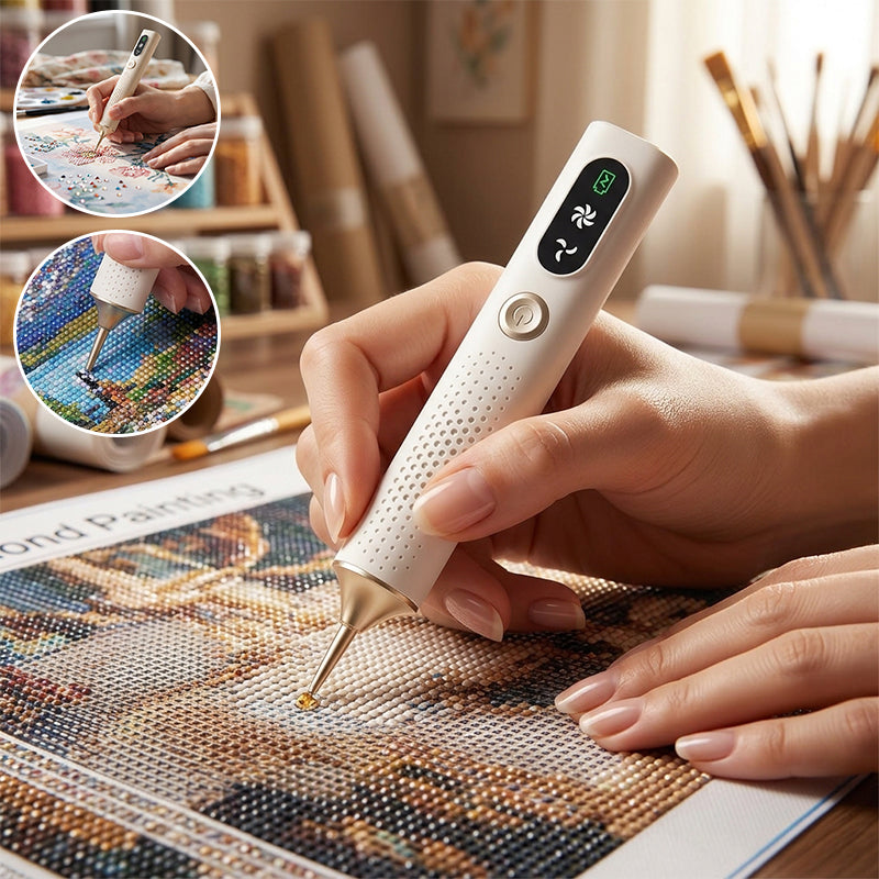Electric rhinestone picker pen