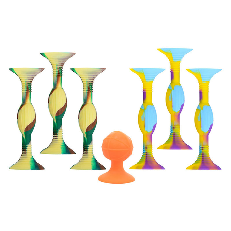 7Pcs Double-Heade Suction Cup Game Set