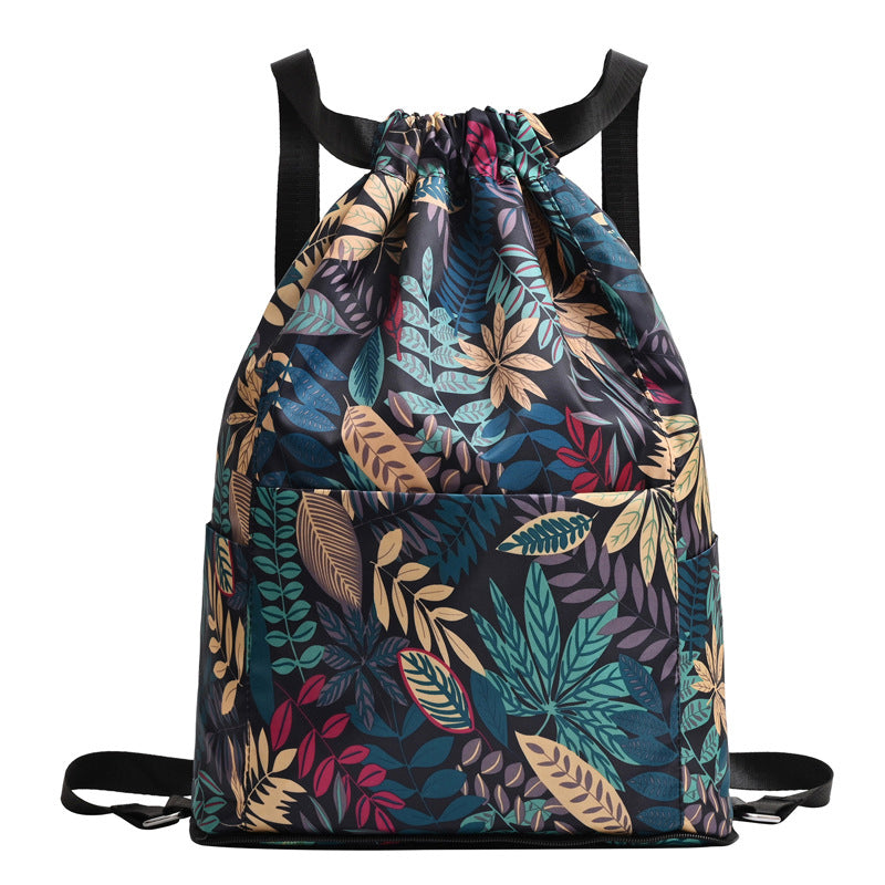 Ethnic Style Drawstring Shoulder Bag