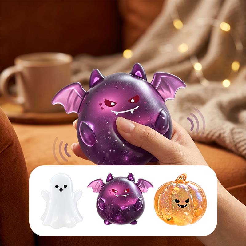Ghost Demon Pumpkin Squishy Toy