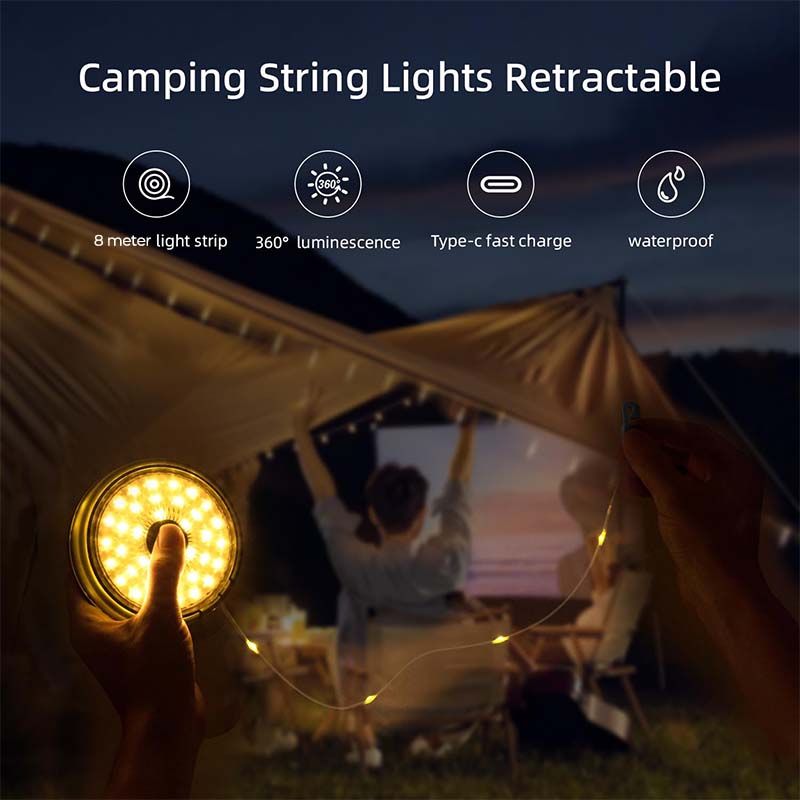 Camping Lights String Outdoor