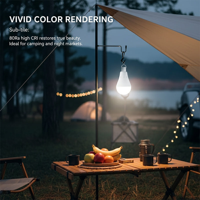 Emergency LED Bulb with Hook