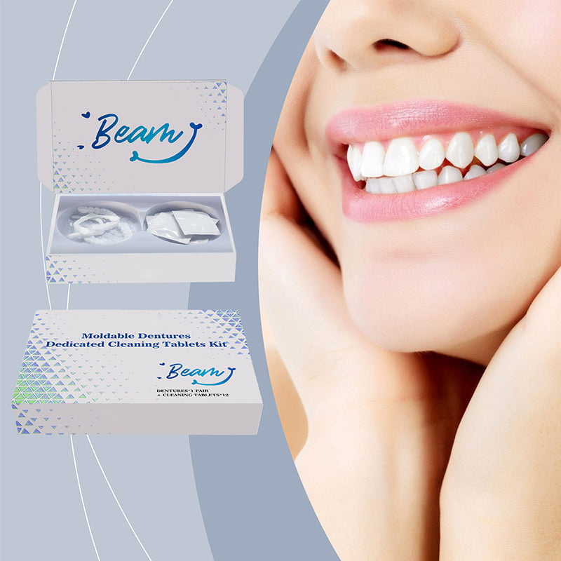 Moldable False Teeth